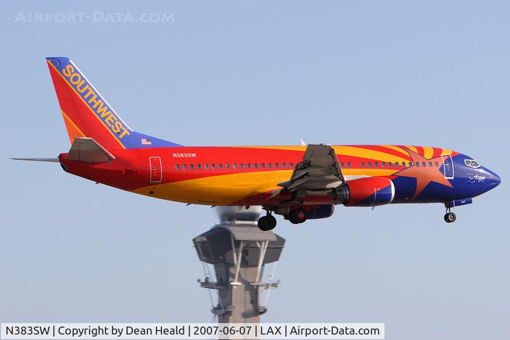 N383SW, 1994 Boeing 737-3H4 C/N 26589, Southwest Airlines 