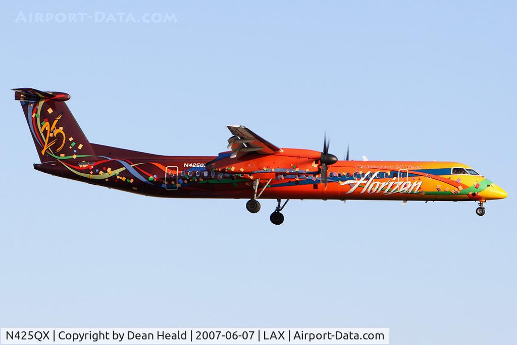 N425QX, 2001 De Havilland Canada DHC-8-402 Dash 8 C/N 4039, Horizon Air 