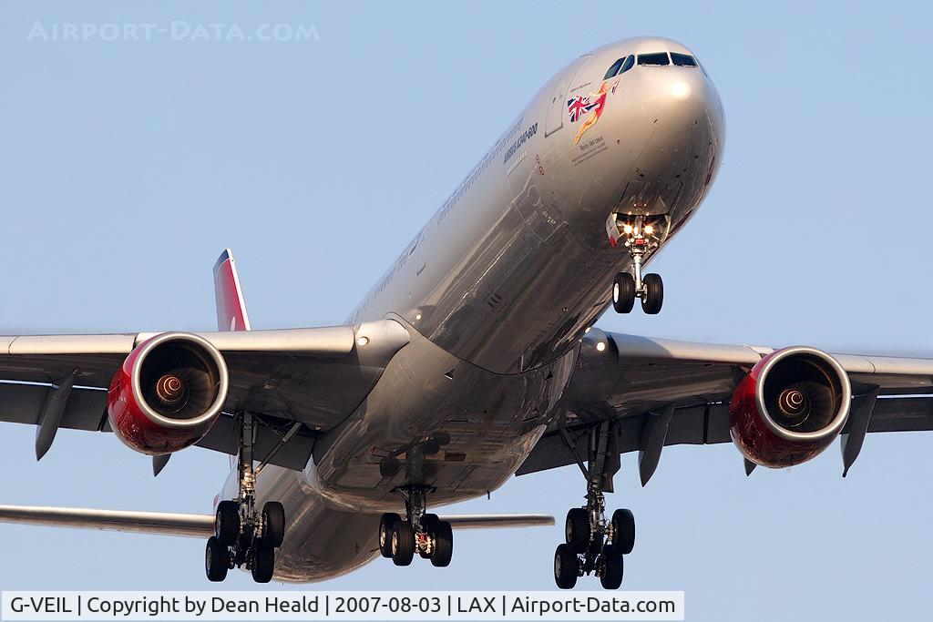 G-VEIL, 2004 Airbus A340-642 C/N 575, Virgin Atlantic G-VEIL 