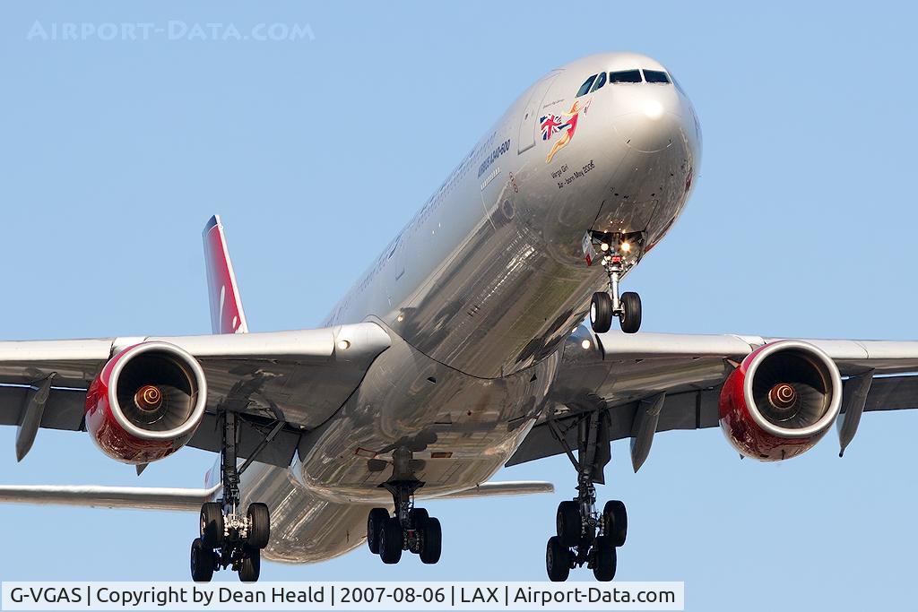 G-VGAS, 2005 Airbus A340-642 C/N 639, Virgin Atlantic G-VGAS 