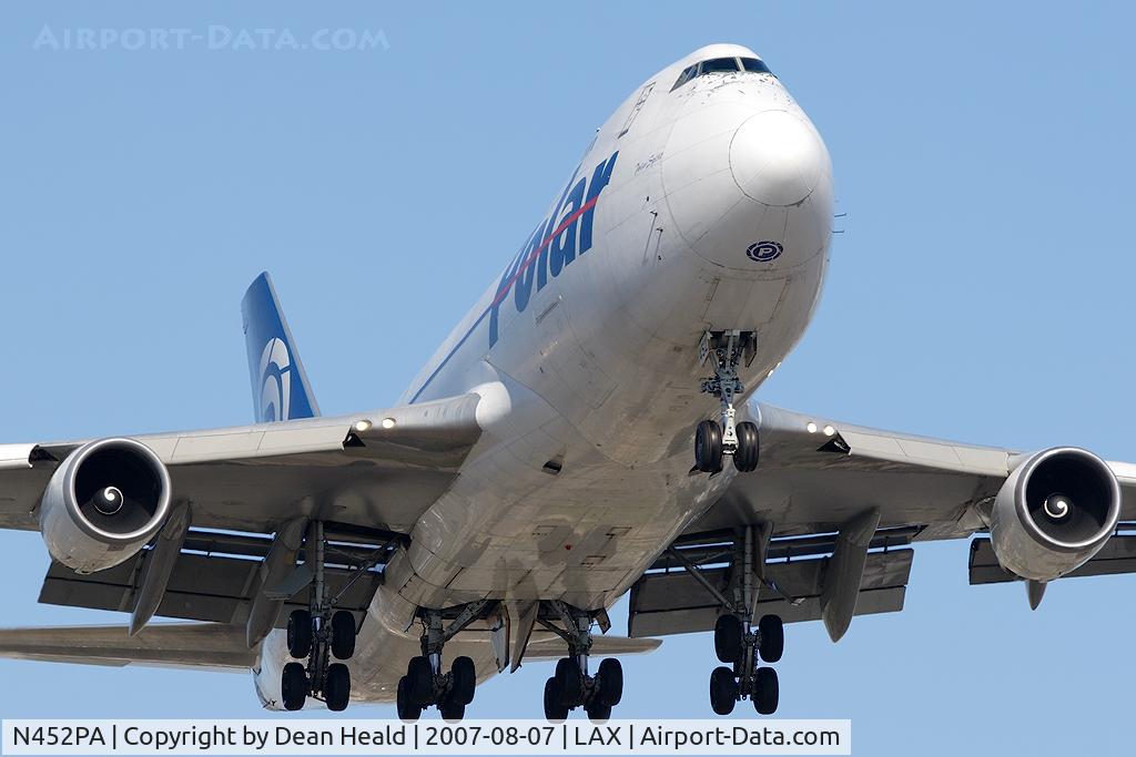 N452PA, 2000 Boeing 747-46NF C/N 30810, Polar Air Cargo N452PA 