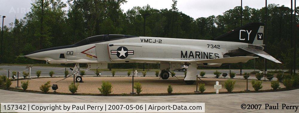 157342, McDonnell RF-4B Phantom II C/N 3689, Of course, she was done in the colors of a local unit