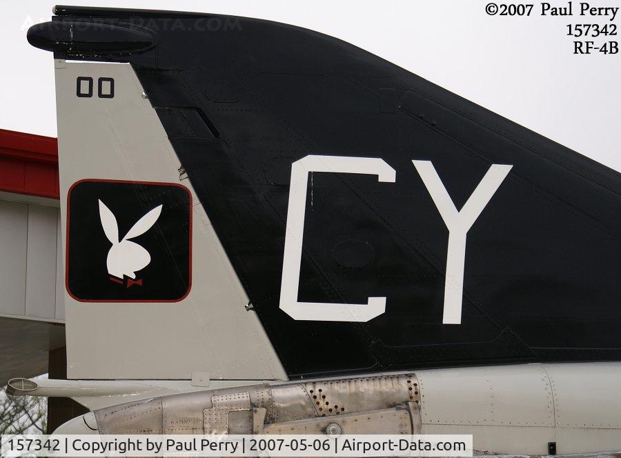 157342, McDonnell RF-4B Phantom II C/N 3689, Well, with unit markings like that, who could say no?