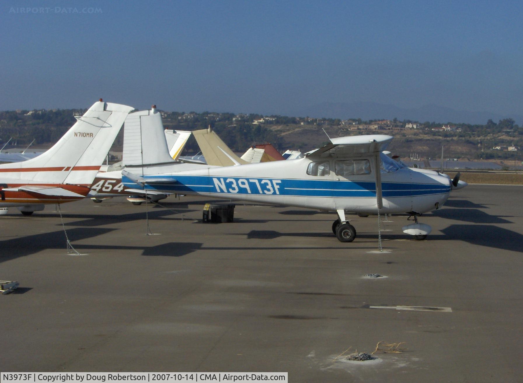 N3973F, 1958 Cessna 172 C/N 36873, 1958 Cessna 172, Continental O-300 145 Hp