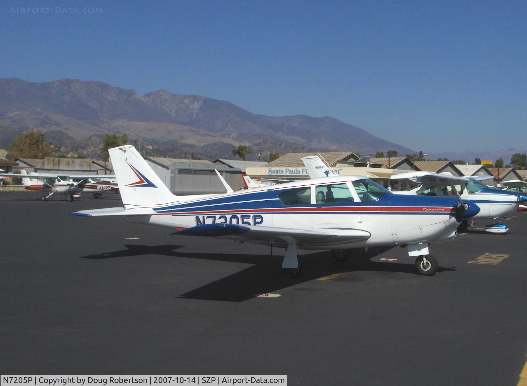 N7205P, 1960 Piper PA-24-180 Comanche C/N 24-2375, 1960 Piper PA-24-180 COMANCHE, Lycoming O&VO-360 180 Hp