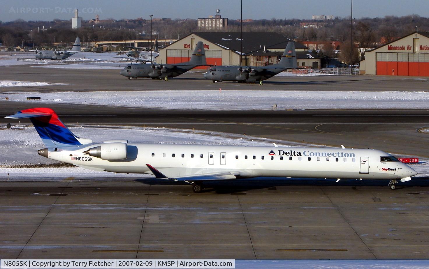 N805SK, 2006 Bombardier CRJ-900ER (CL-600-2D24) C/N 15069, Canadair Regionaljet