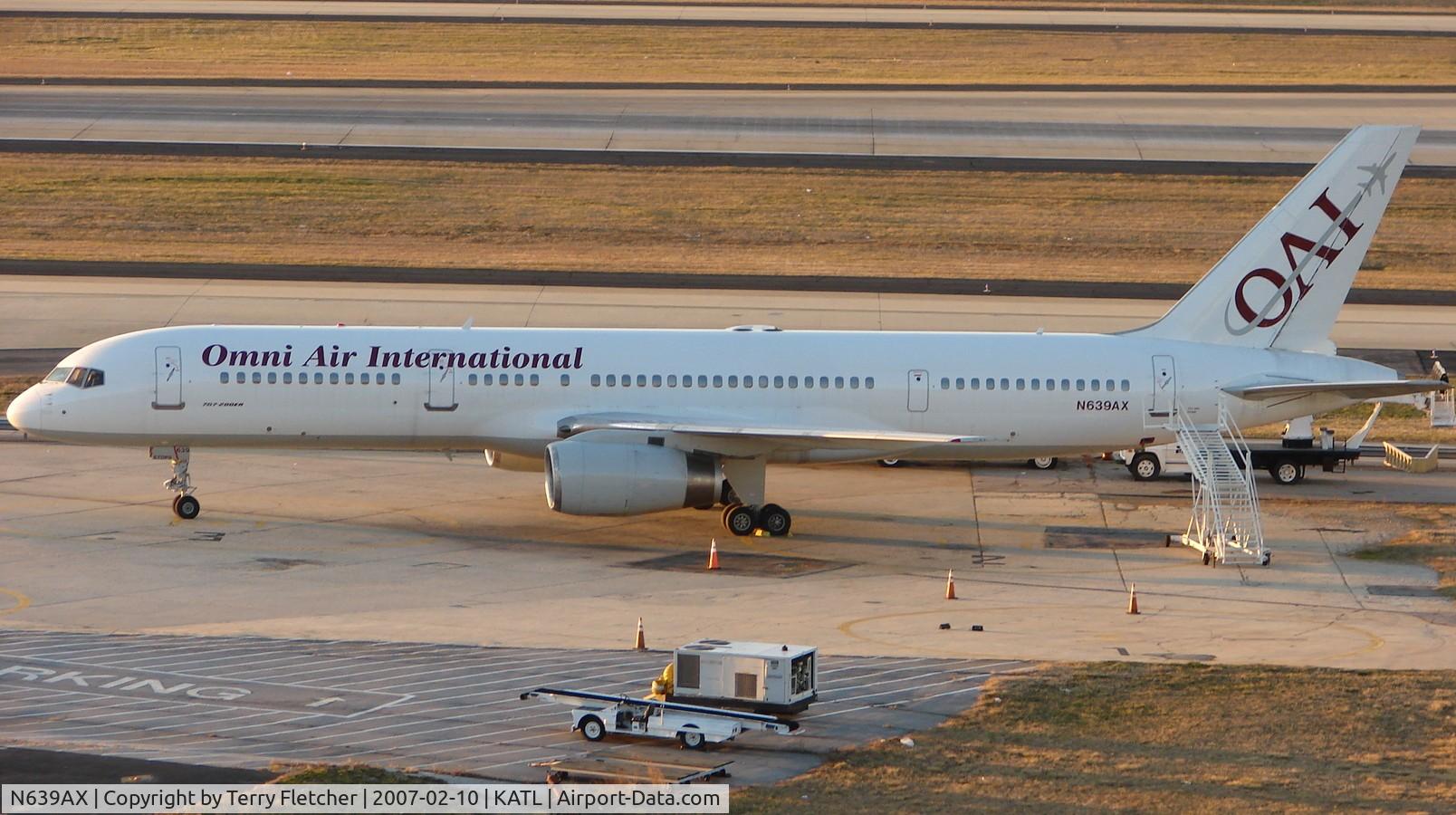 N639AX, 1989 Boeing 757-28A C/N 24368, Omni International B757