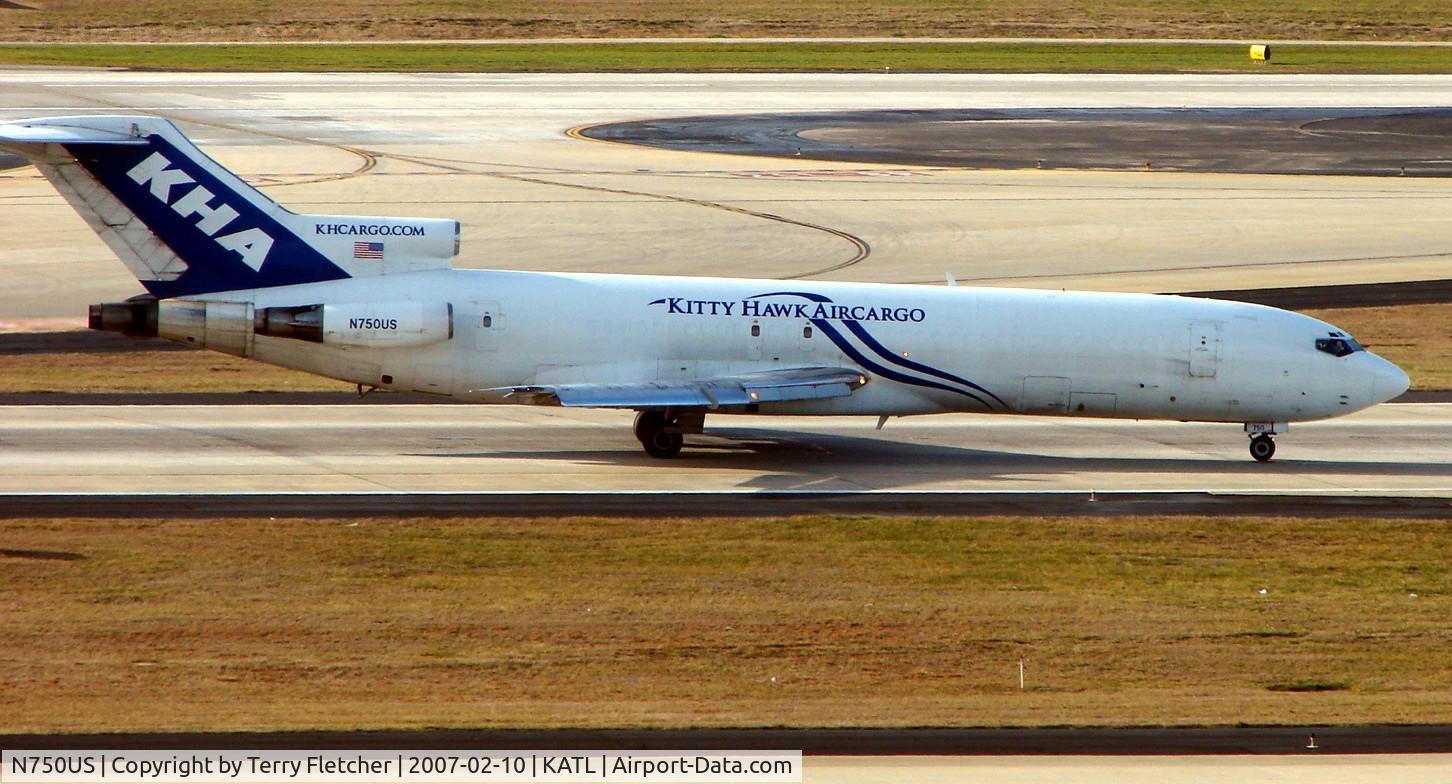 N750US, 1978 Boeing 727-214 C/N 21512, Kitty Hawk B727