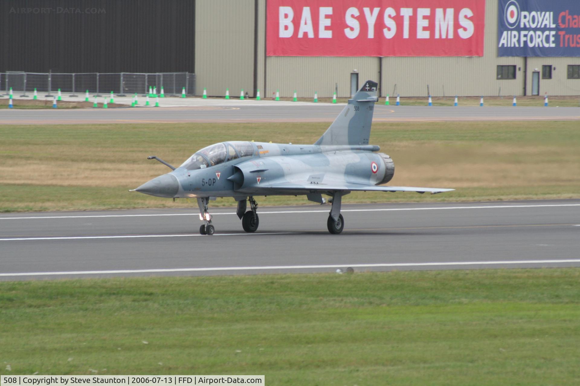 508, Dassault Mirage 2000B C/N 51, Royal International Air Tattoo 2006
