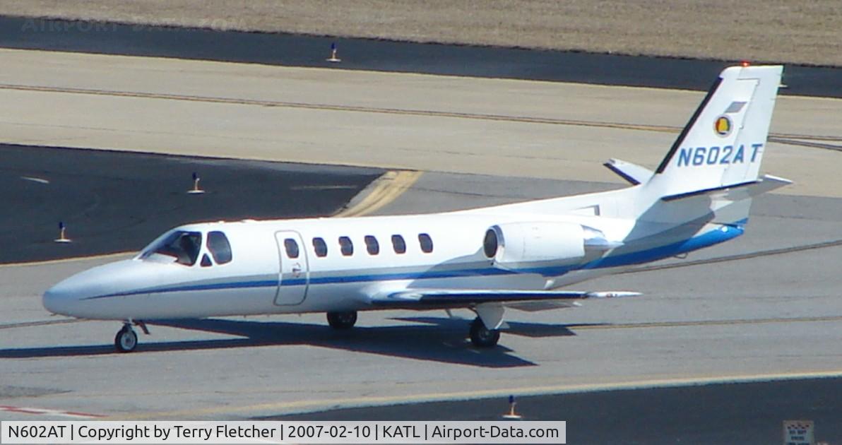 N602AT, 1989 Cessna 550 C/N 550-0606, Cessna 550