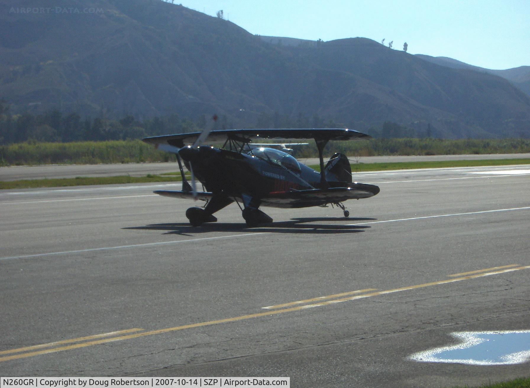 N260GR, 1984 Christen Pitts S-2B Special C/N 5059, 1984 Christen PITTS S-2B 'Havoc', Lycoming AEIO-540 260 Hp, taxi