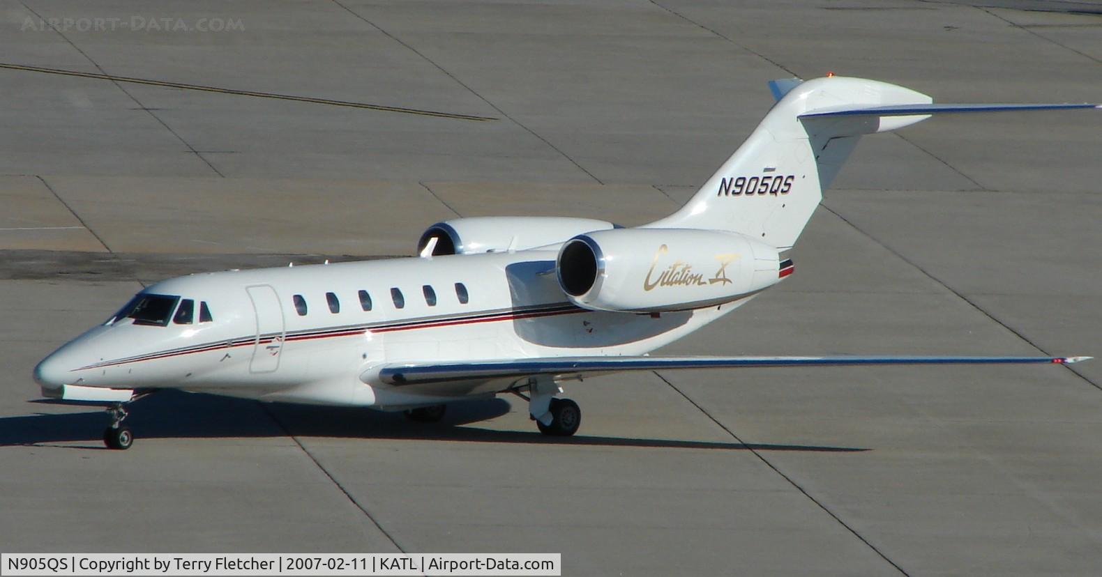 N905QS, 2000 Cessna 750 Citation X C/N 750-0105, Cessna 750
