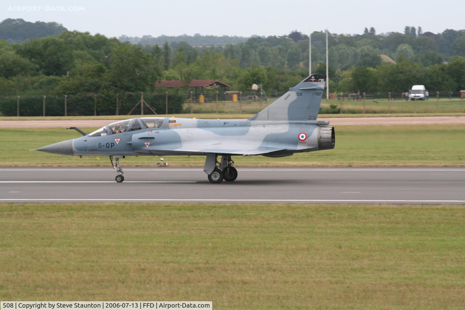 508, Dassault Mirage 2000B C/N 51, Royal International Air Tattoo 2006
