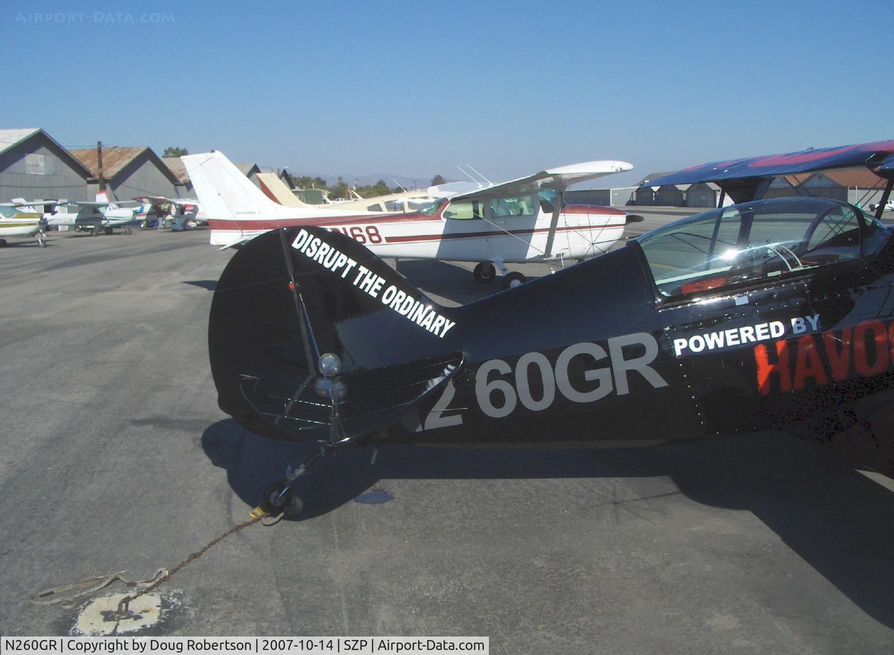 N260GR, 1984 Christen Pitts S-2B Special C/N 5059, 1984 Christen PITTS S-2B 'Havoc', Lycoming AEIO-540 260 Hp, aircraft with an attitude!
