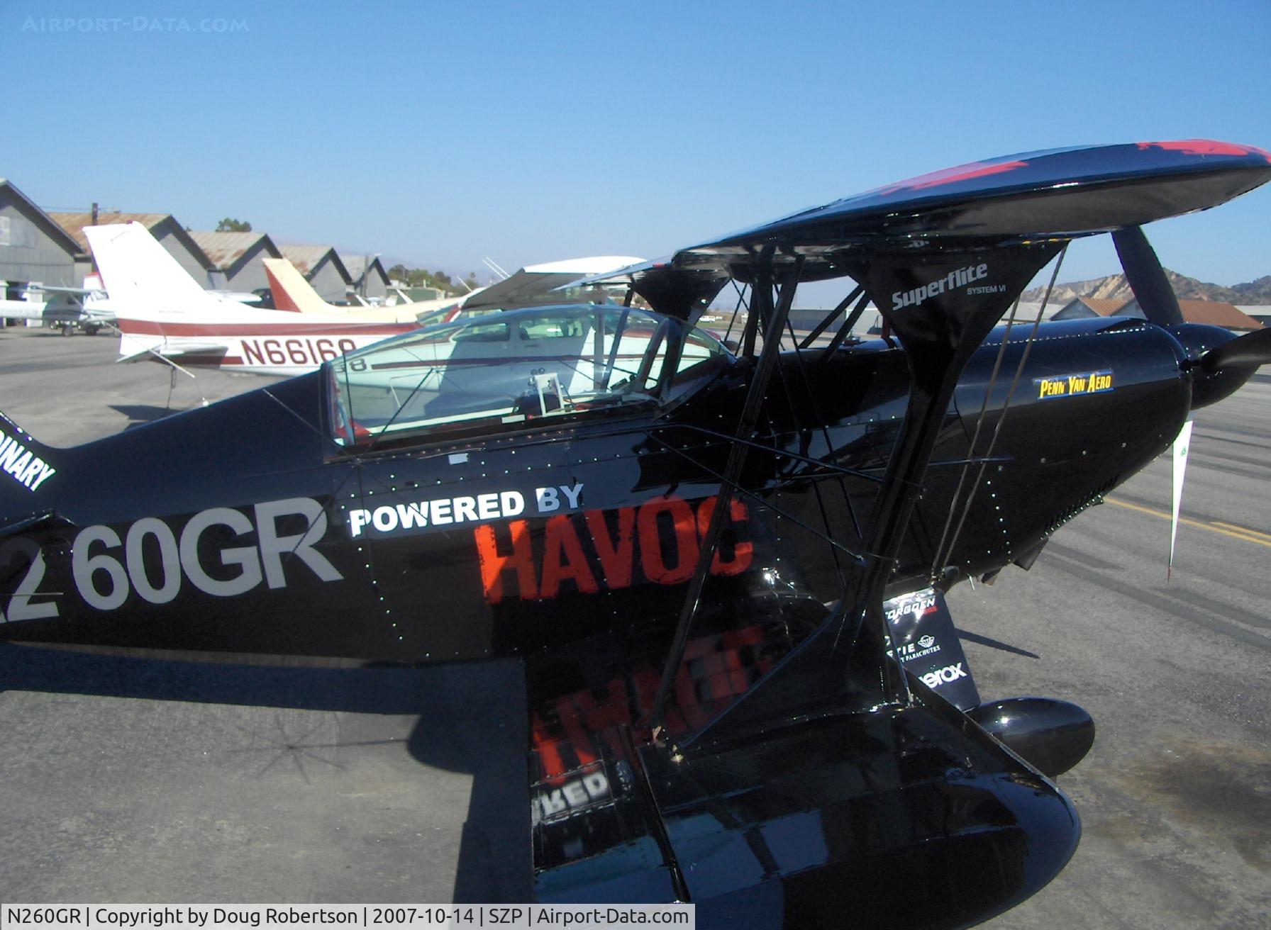 N260GR, 1984 Christen Pitts S-2B Special C/N 5059, 1984 Christen PITTS S-2B 'Havoc', Lycoming AEIO-540 260 Hp
