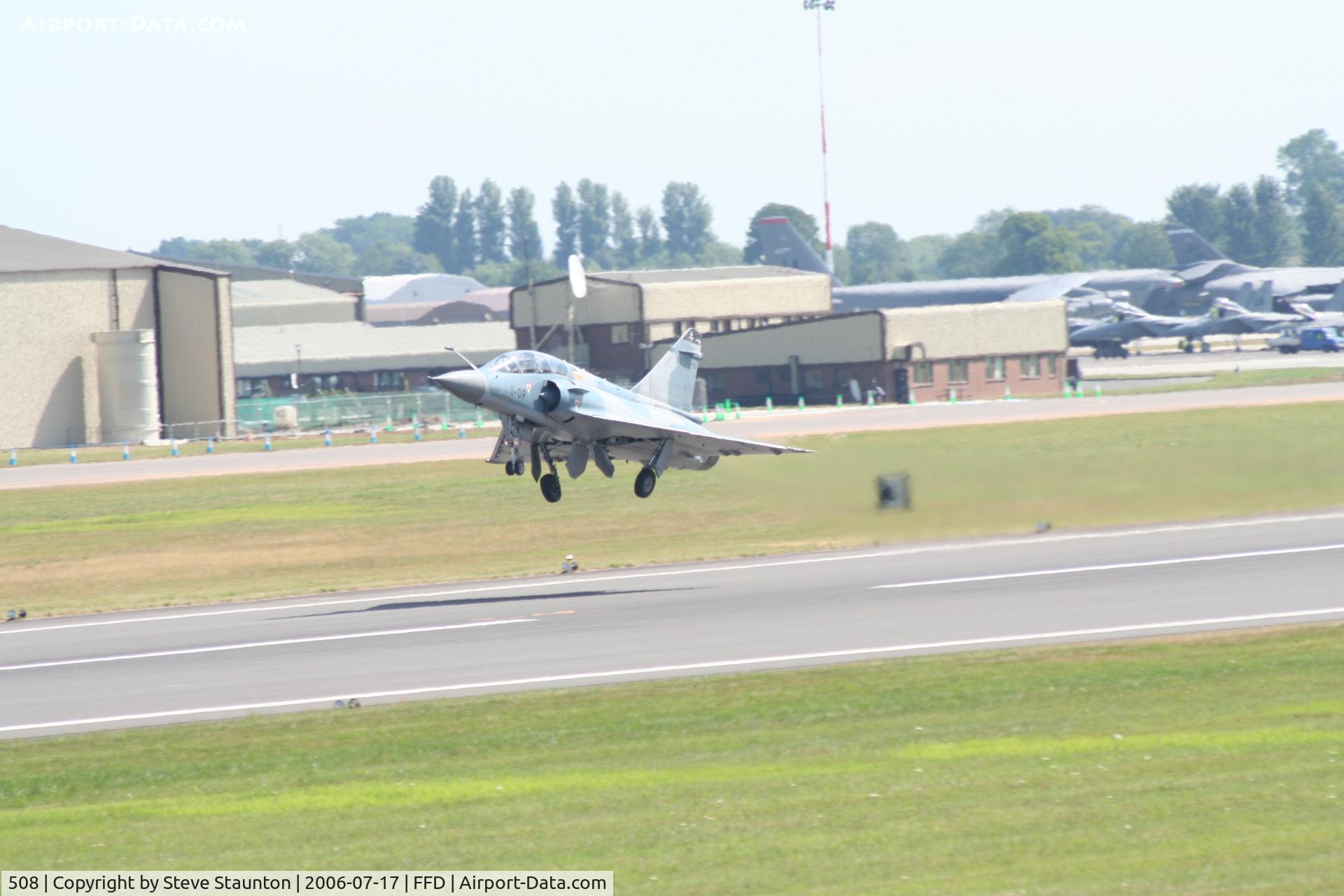 508, Dassault Mirage 2000B C/N 51, Royal International Air Tattoo 2006