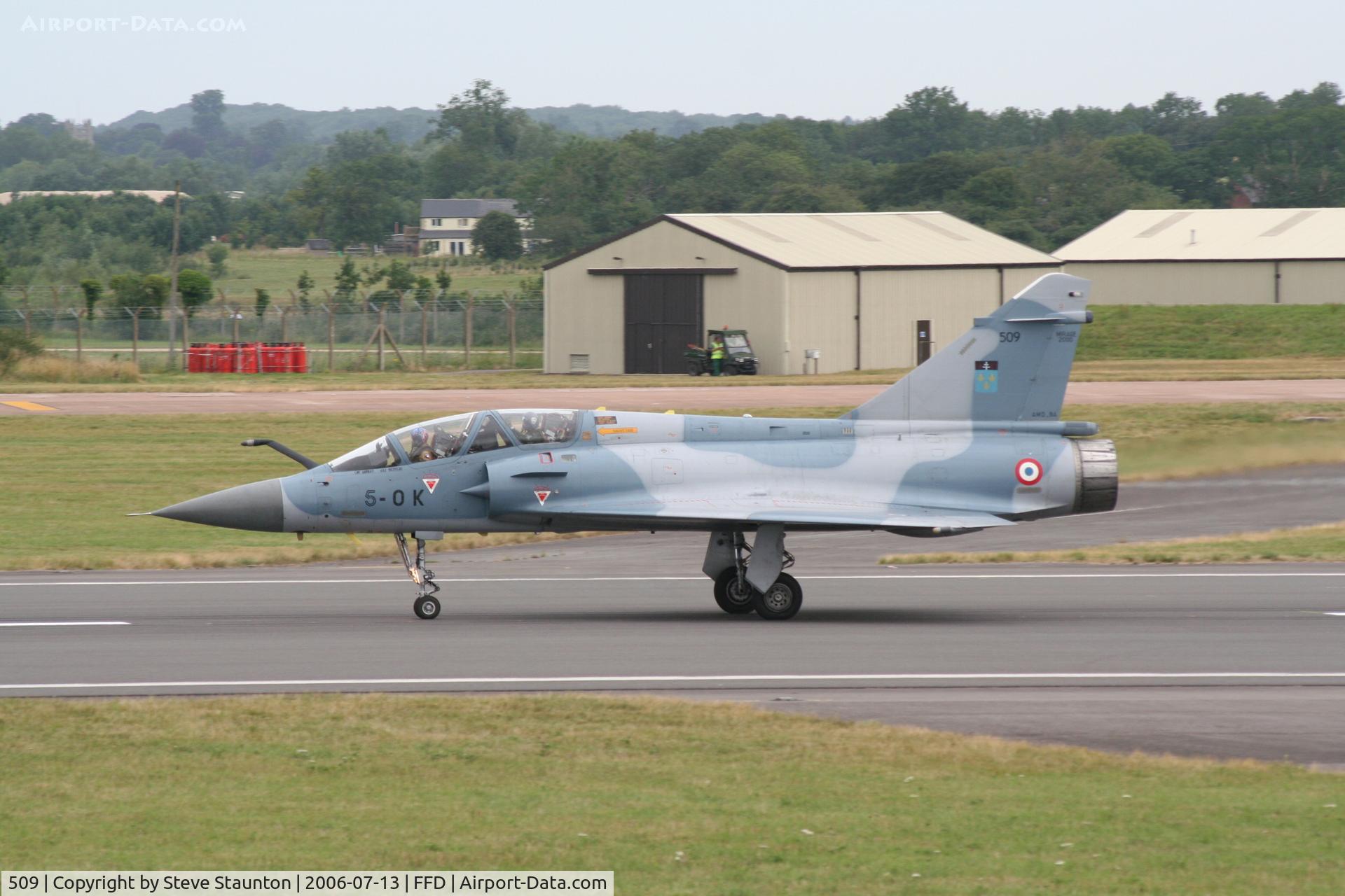 509, Dassault Mirage 2000B C/N 62, Royal International Air Tattoo 2006