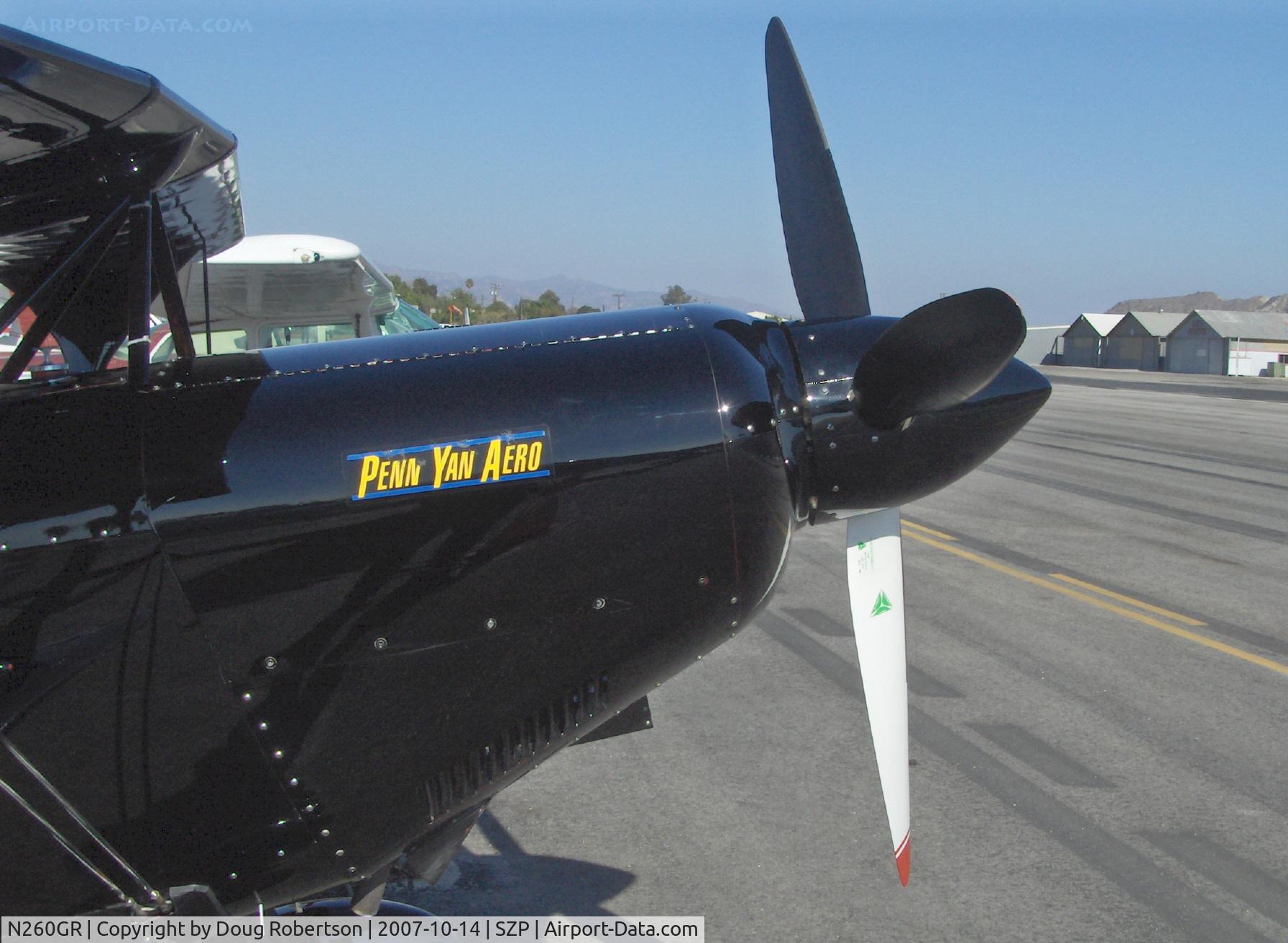N260GR, 1984 Christen Pitts S-2B Special C/N 5059, 1984 Christen PITTS S-2B 'Havoc', Lycoming AEIO-540 260 Hp, engine by Penn Yan