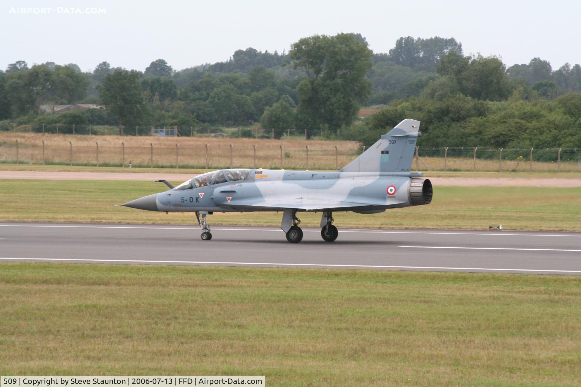 509, Dassault Mirage 2000B C/N 62, Royal International Air Tattoo 2006
