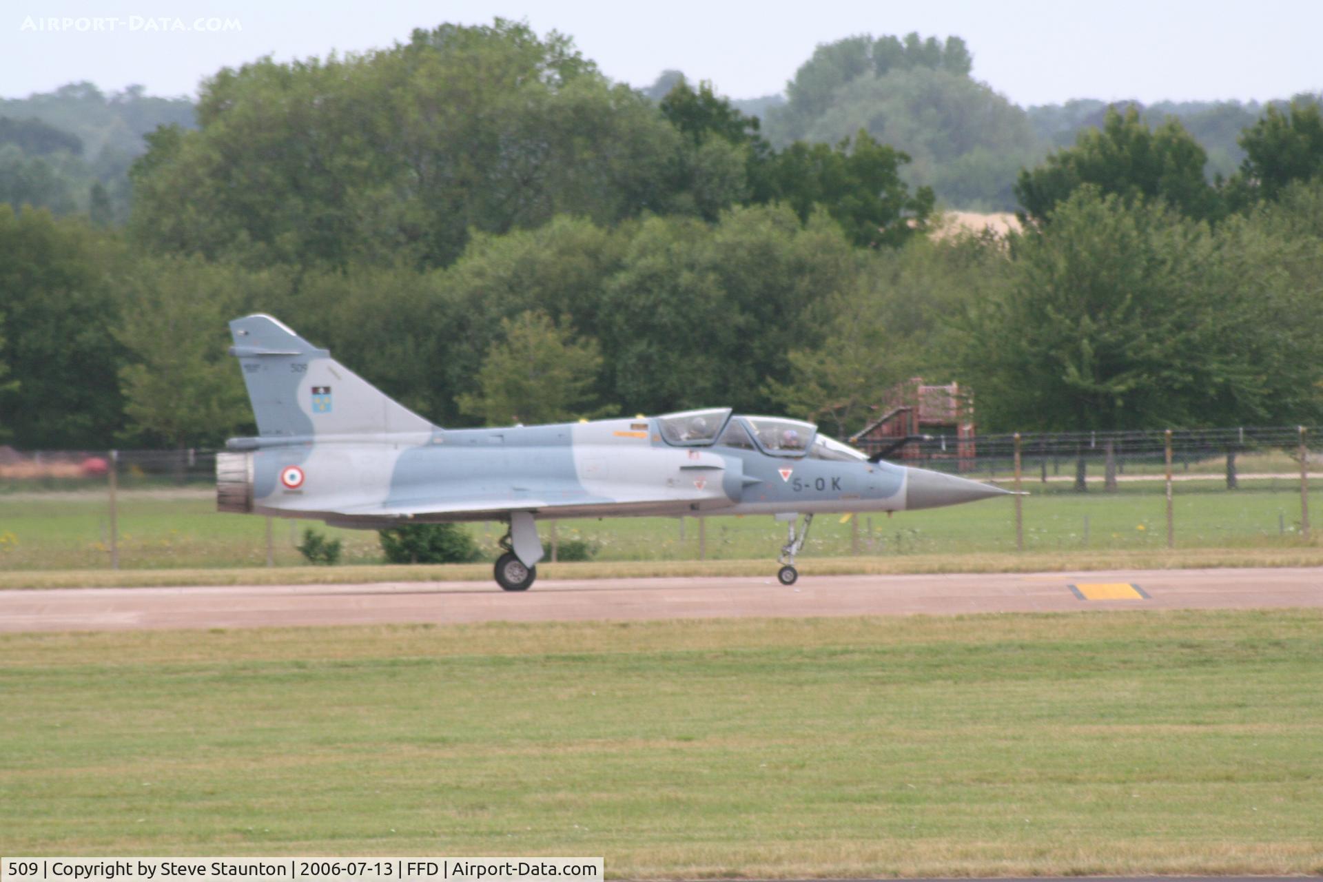 509, Dassault Mirage 2000B C/N 62, Royal International Air Tattoo 2006