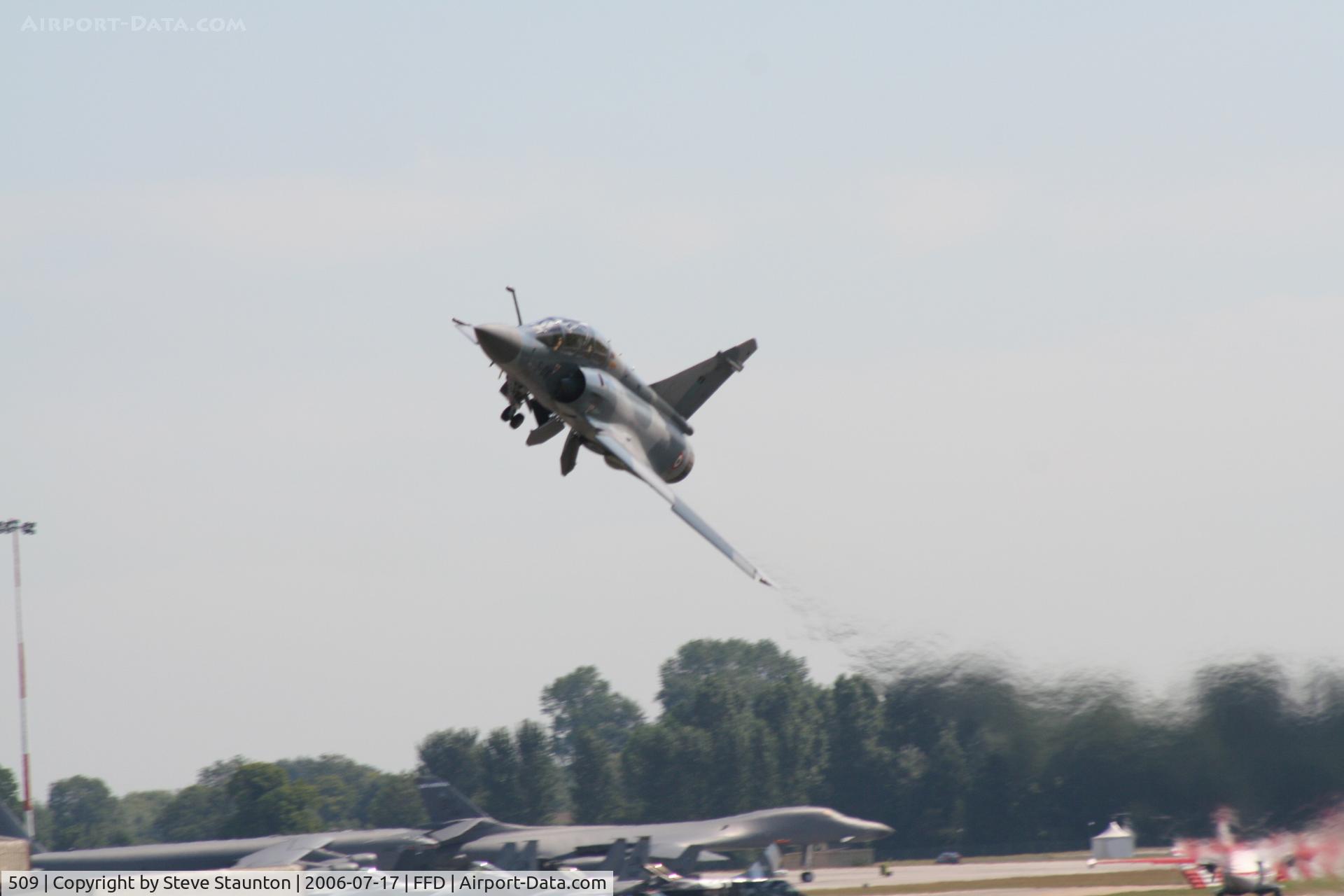 509, Dassault Mirage 2000B C/N 62, Royal International Air Tattoo 2006