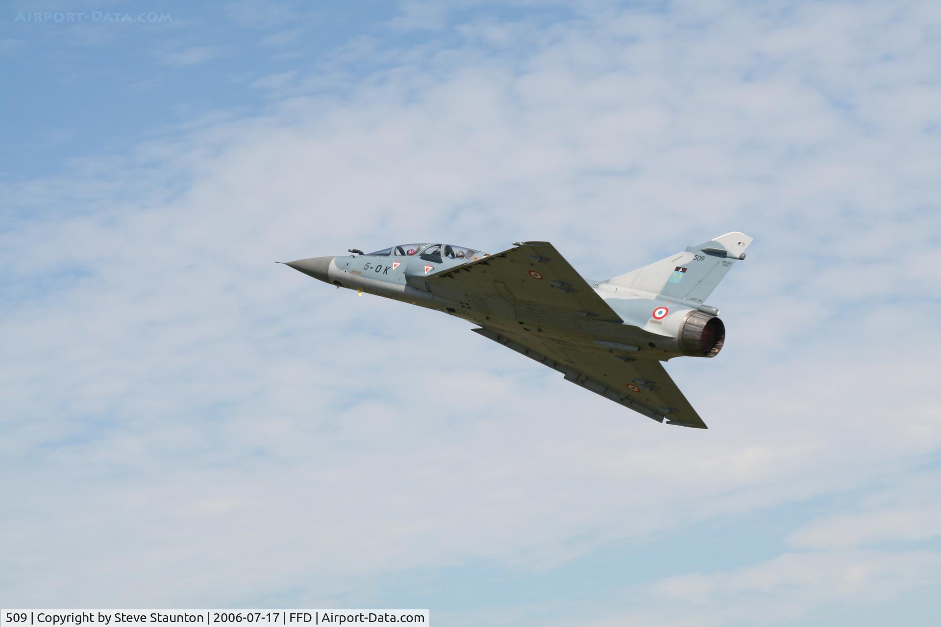 509, Dassault Mirage 2000B C/N 62, Royal International Air Tattoo 2006
