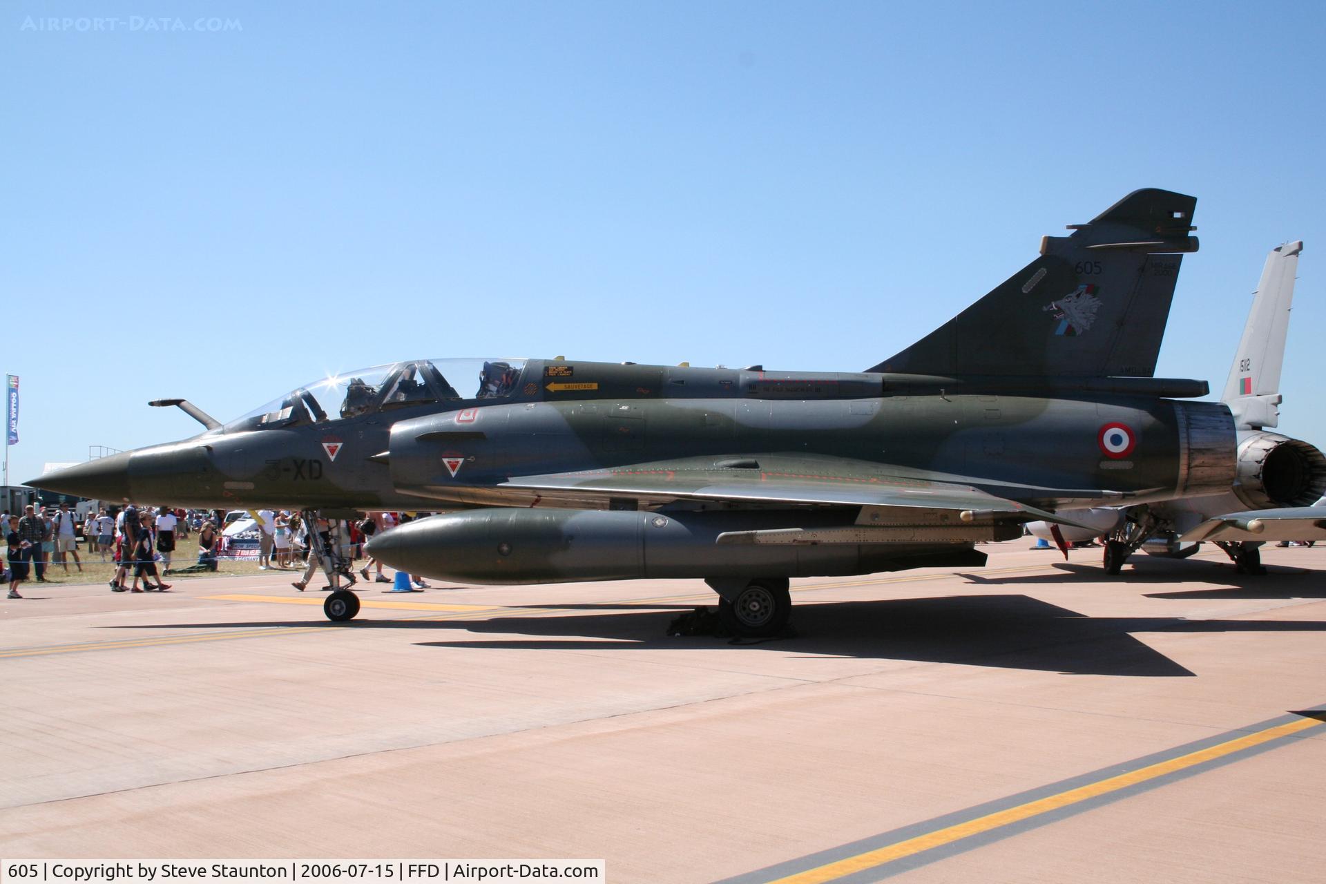 605, Dassault Mirage 2000D C/N 397, Royal International Air Tattoo 2006