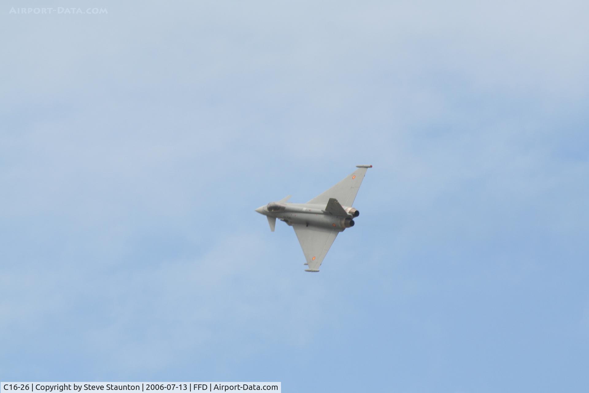 C16-26, Eurofighter EF-2000 Typhoon S C/N SS006, Royal International Air Tattoo 2006