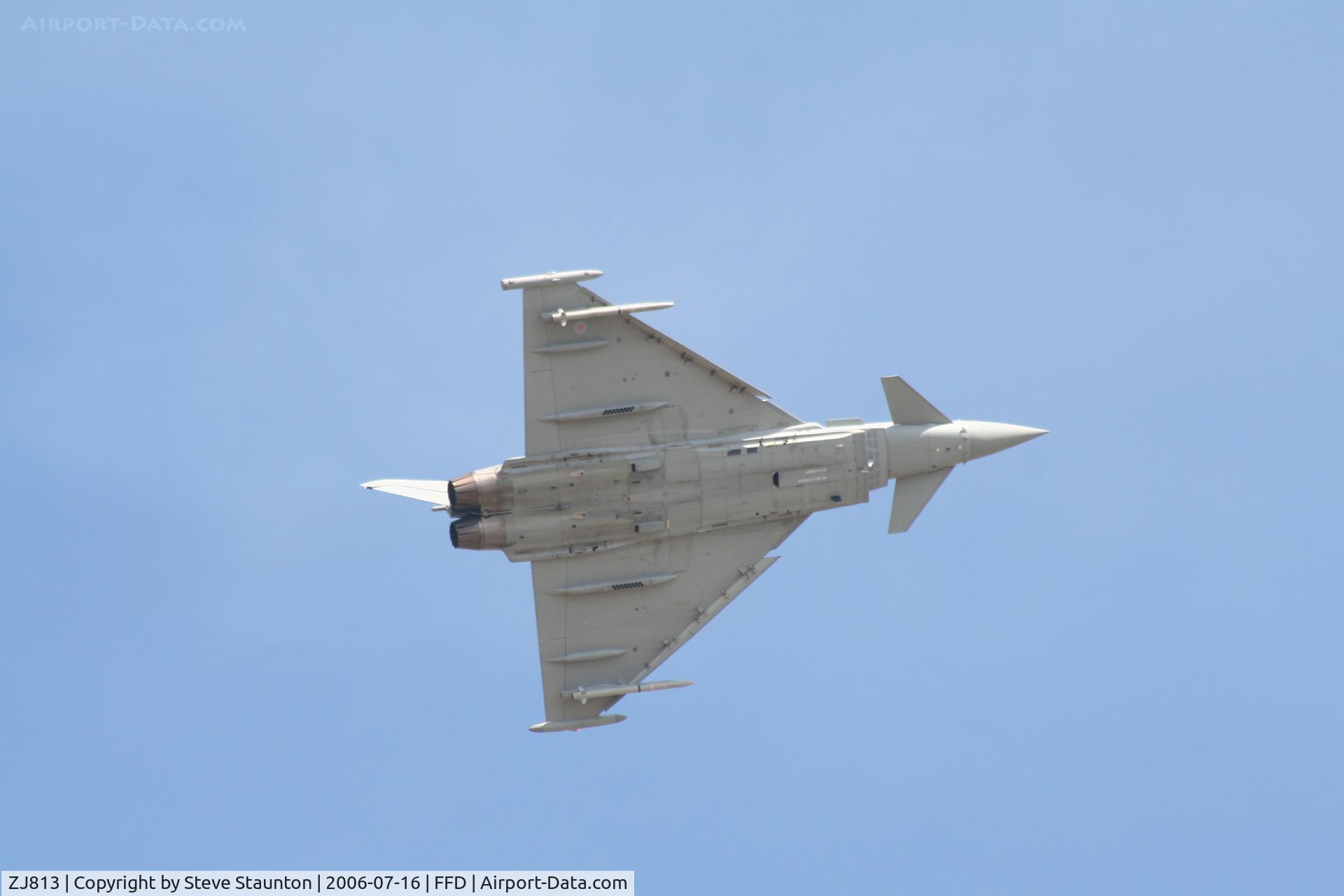 ZJ813, 2005 Eurofighter EF-2000 Typhoon T1 C/N 0091/BT014, Royal International Air Tattoo 2006