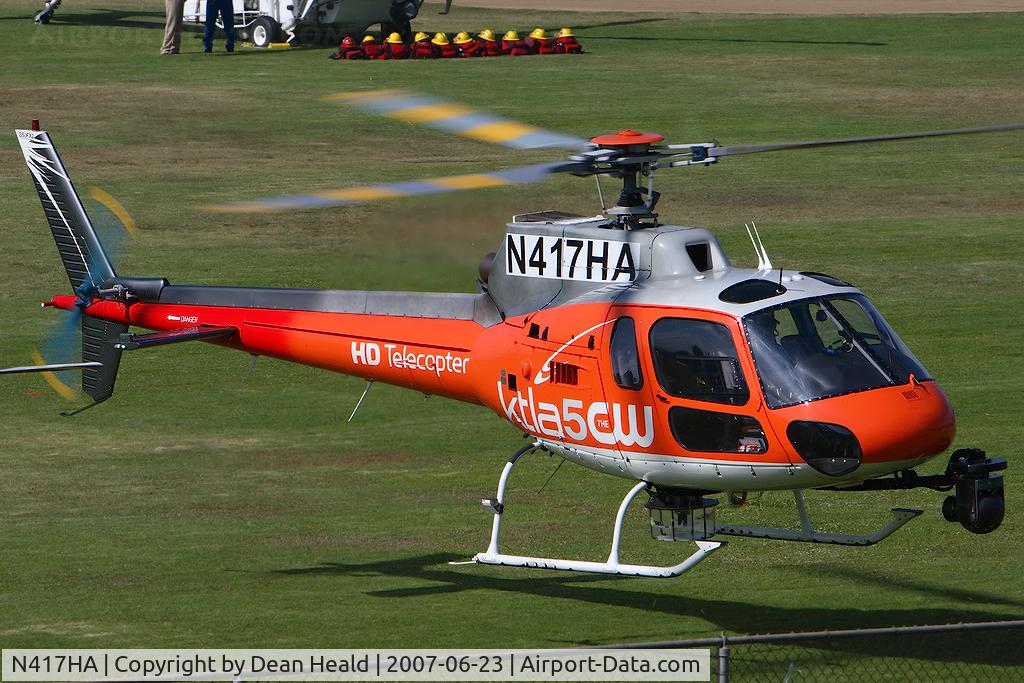 N417HA, 1994 Eurocopter AS-350BA Ecureuil C/N 2822, KTLA5 