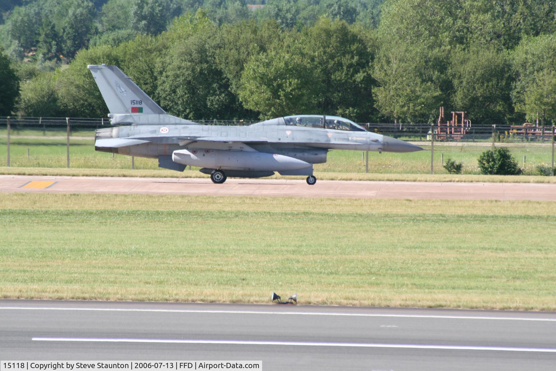 15118, Lockheed F-16B Fighting Falcon C/N AB-01, Royal International Air Tattoo 2006