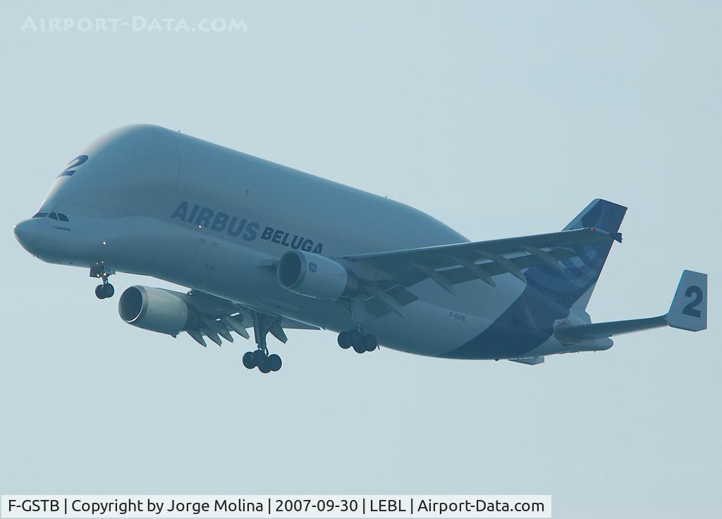 F-GSTB, 1996 Airbus A300B4-608ST Super Transporter C/N 751, 