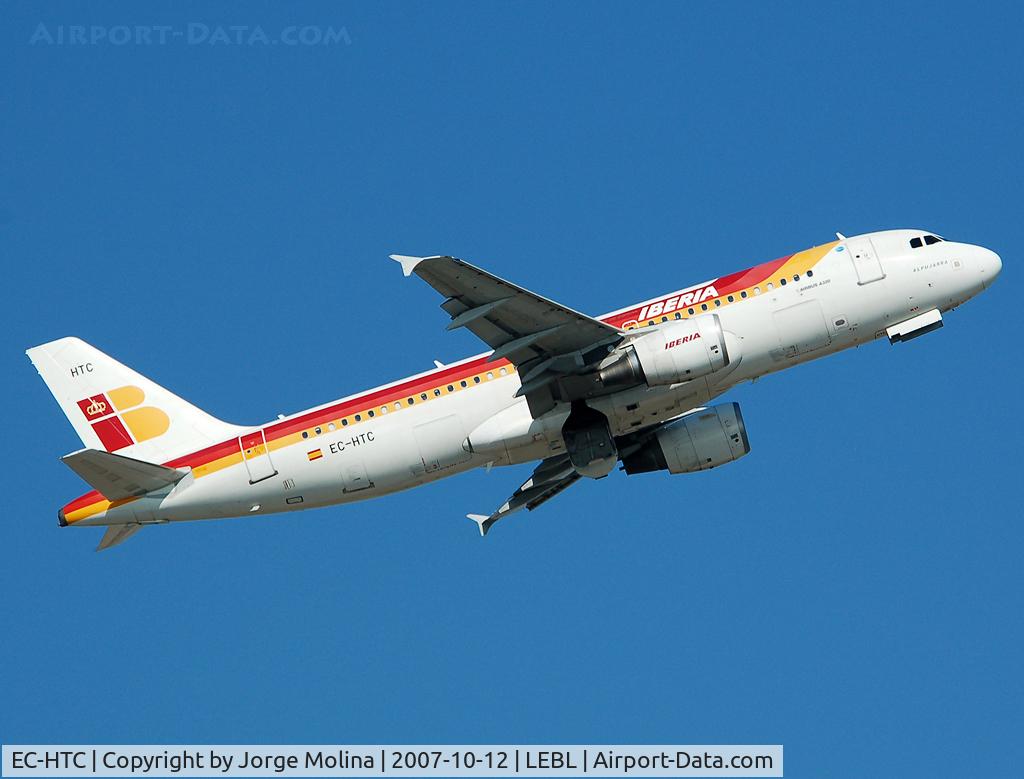 EC-HTC, 2001 Airbus A320-214 C/N 1540, 