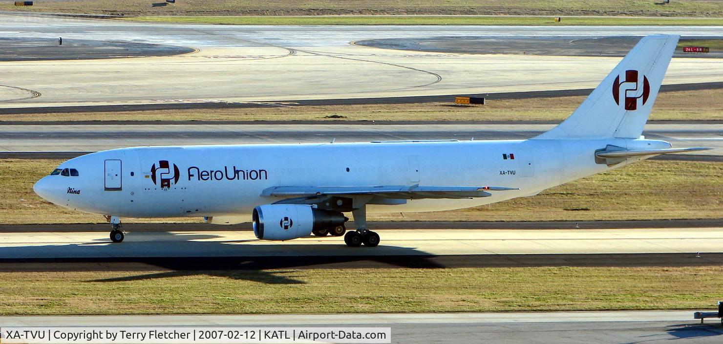 XA-TVU, 1979 Airbus A300B4-203F C/N 074, Aero Union's Airbus Freighter