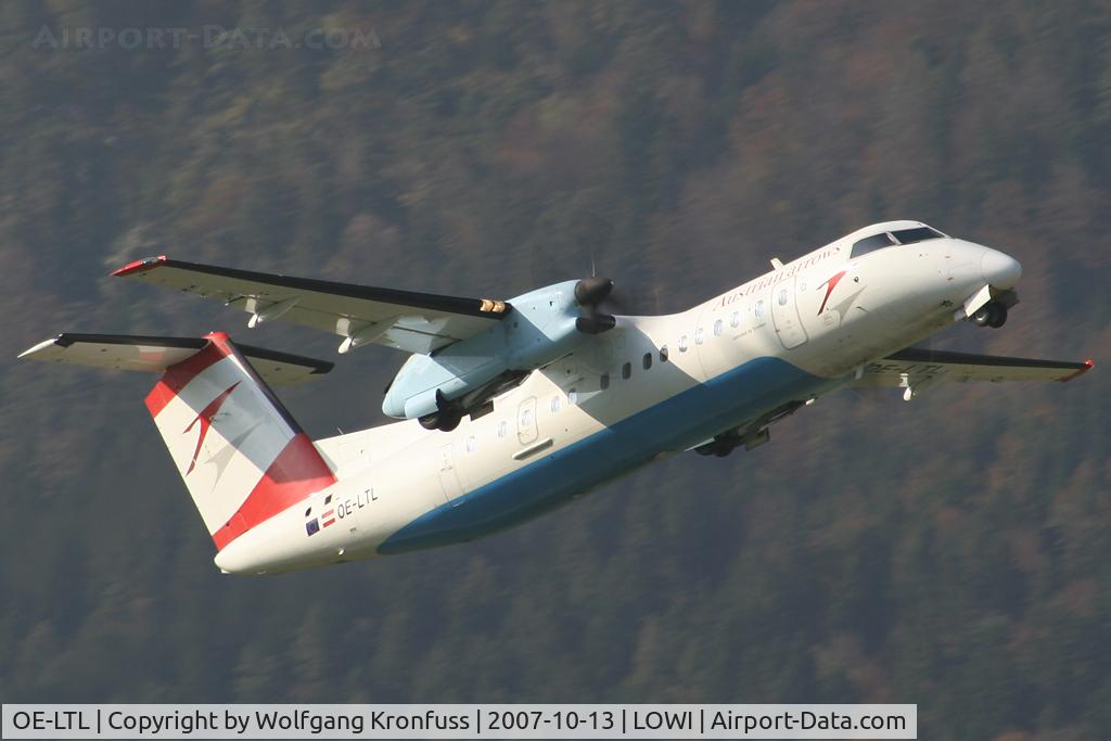 OE-LTL, 1997 De Havilland Canada DHC-8-314Q Dash 8 C/N 485, TakeOff RWY08