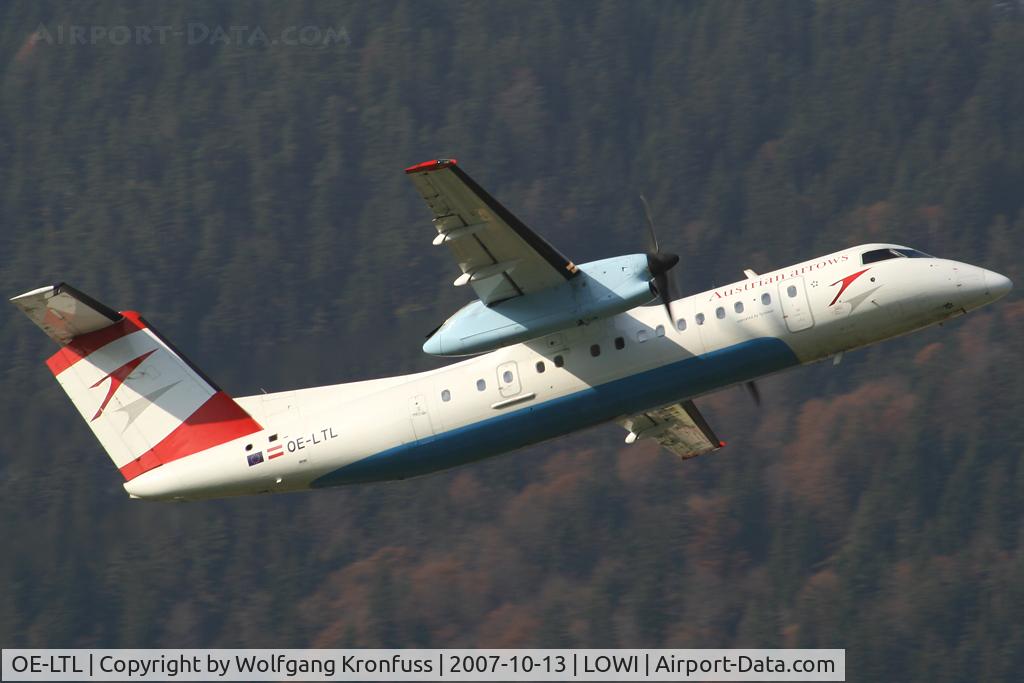 OE-LTL, 1997 De Havilland Canada DHC-8-314Q Dash 8 C/N 485, TakeOff RWY08