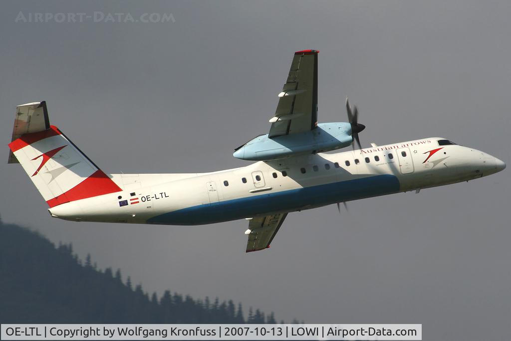 OE-LTL, 1997 De Havilland Canada DHC-8-314Q Dash 8 C/N 485, TakeOff RWY08