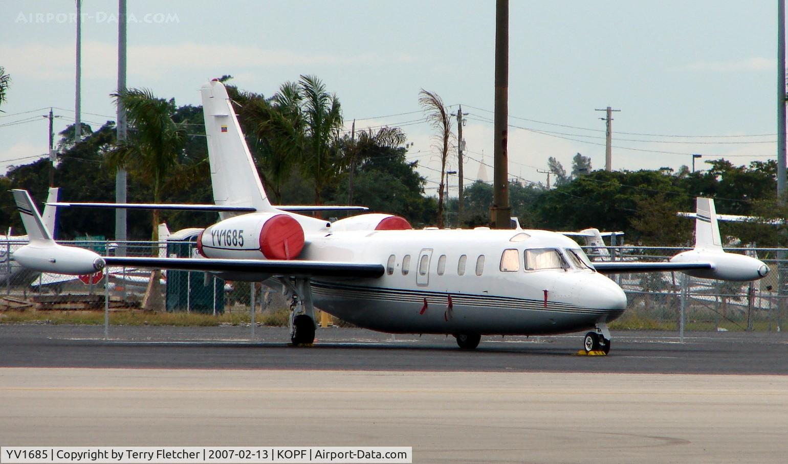 YV1685, 1981 Israel Aircraft Industries IAI-1124A Westwind II C/N 330, Venezualan 'classic' bizjet at Opa Locka