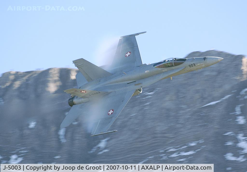 J-5003, 1997 McDonnell Douglas F/A-18C Hornet C/N 1319, 1319/SFC003