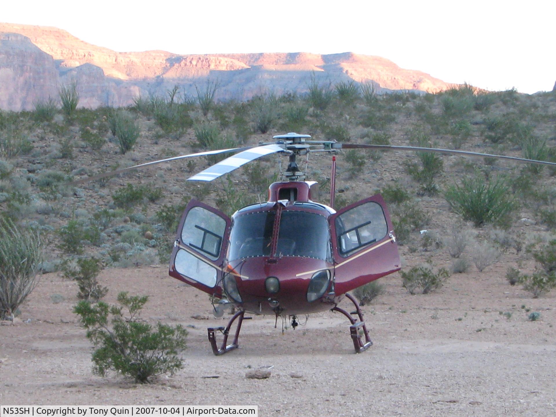 N53SH, 1987 Eurocopter AS-350B-2 Ecureuil Ecureuil C/N 2009, Grand Canyon Tour