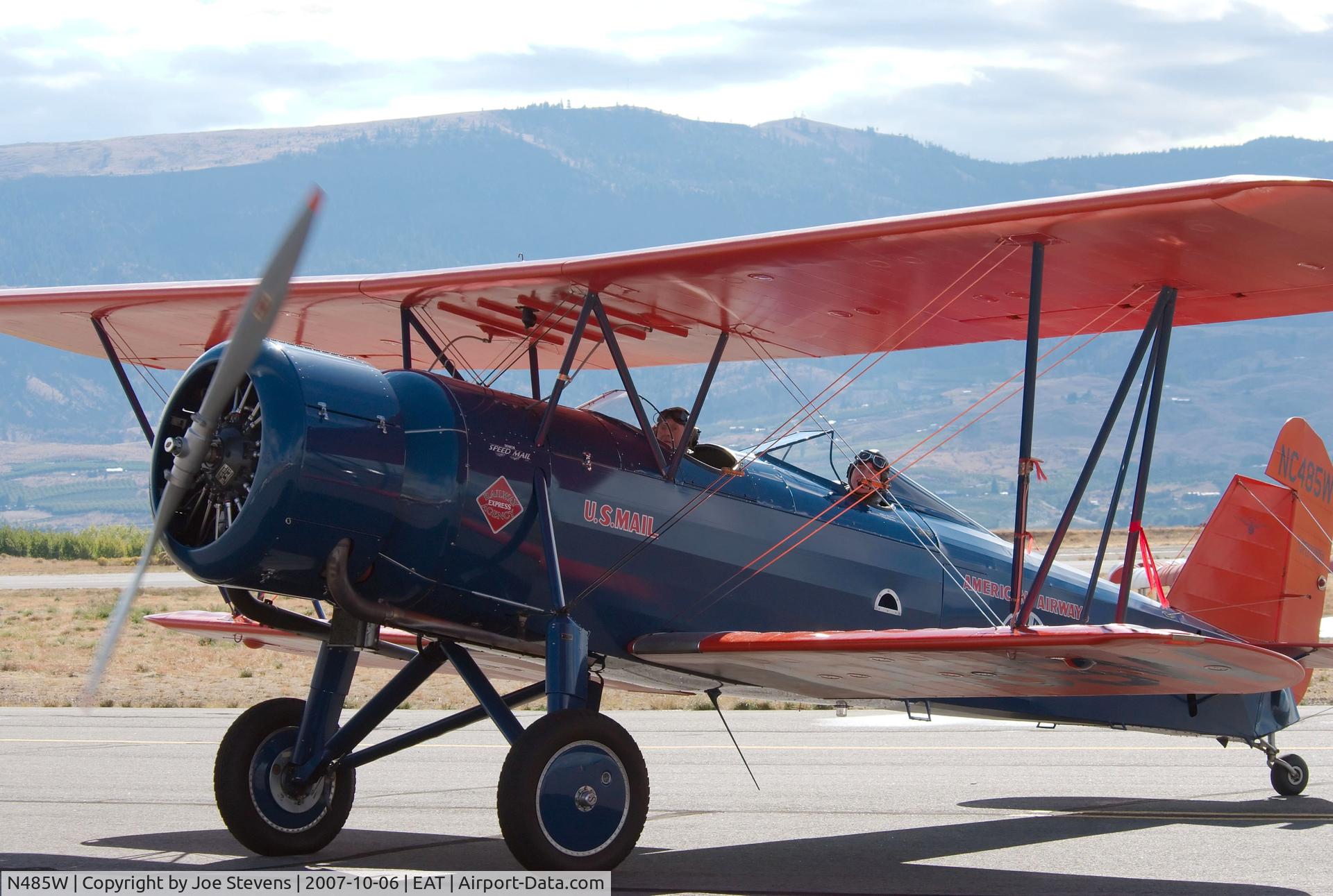 N485W, 1931 Stearman 4-E Junior Speedmail C/N 4033, N485W Stearman