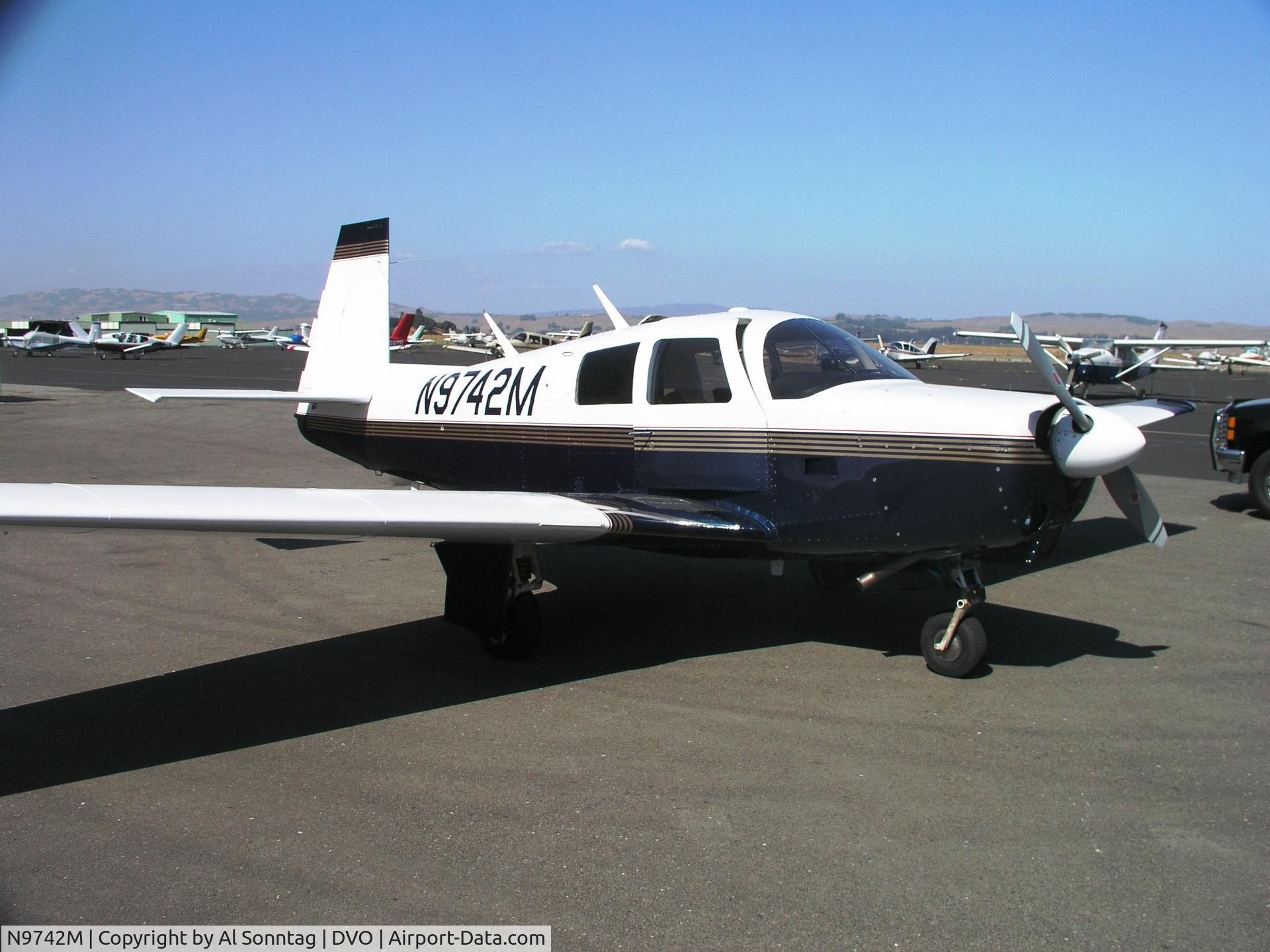 N9742M, 1967 Mooney M20C Ranger C/N 670036, 1967 Mooney M20C