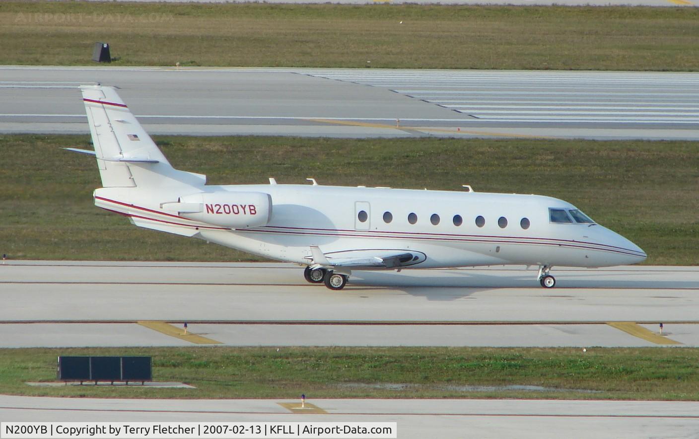 N200YB, 2002 Israel Aircraft Industries Gulfstream 200 C/N 075, Gulstream 200