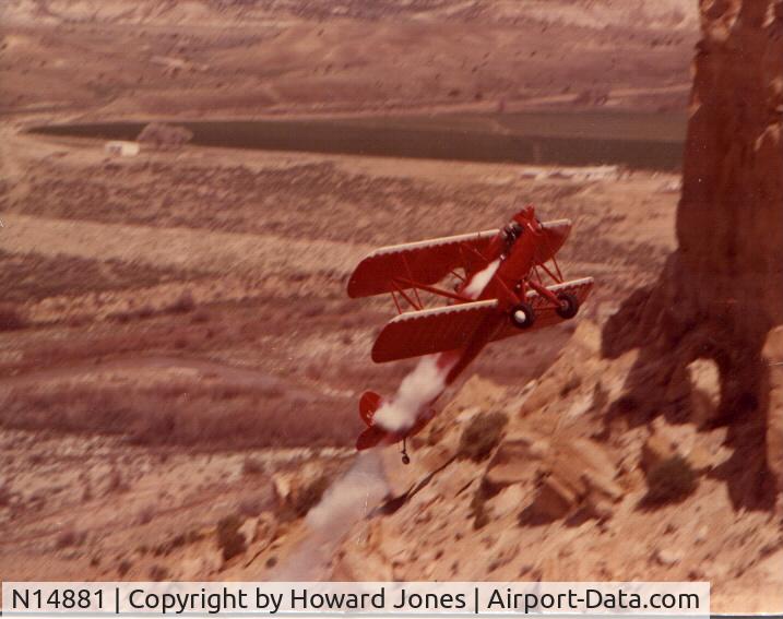 N14881, 1936 Rose Parrakeet A-1 C/N 105, Farmington,  NM 1976