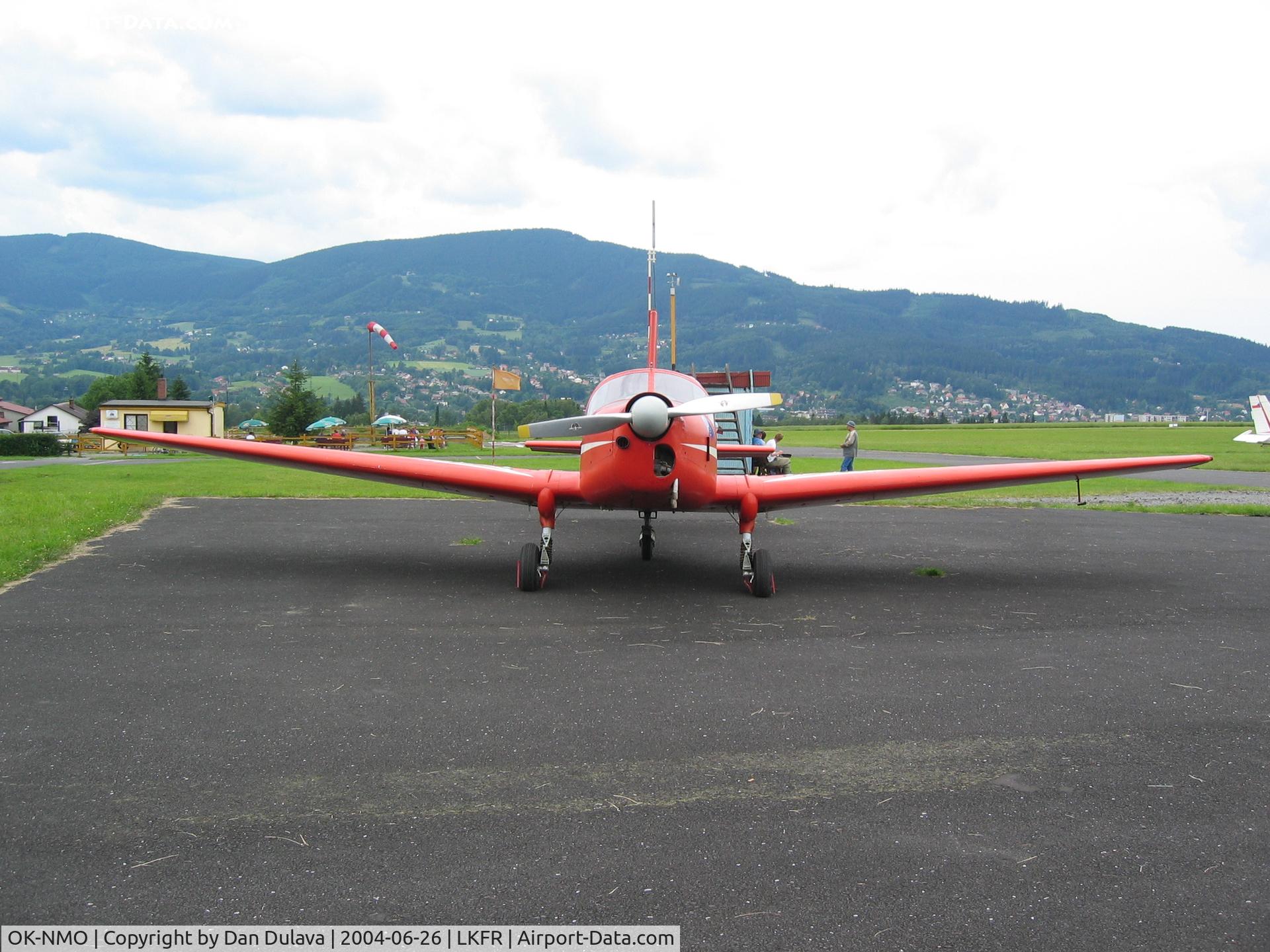 OK-NMO, Orlican L-40 Meta Sokol C/N 150308, Aerodynamic shape of L-40 Meta Sokol makes this airplane a pleasure to fly.