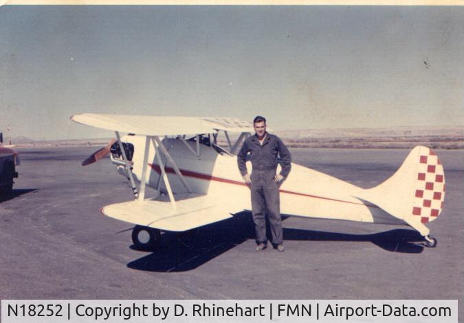 N18252, 1938 Rose Parrakeet A-1 C/N 107, Farmington, NM 1964