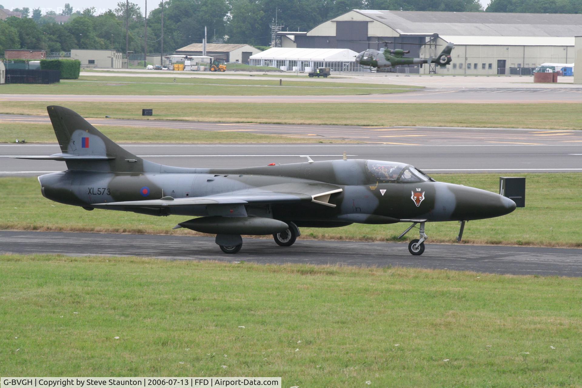 G-BVGH, 1958 Hawker Hunter T.7 C/N HABL-003360, Royal International Air Tattoo 2006