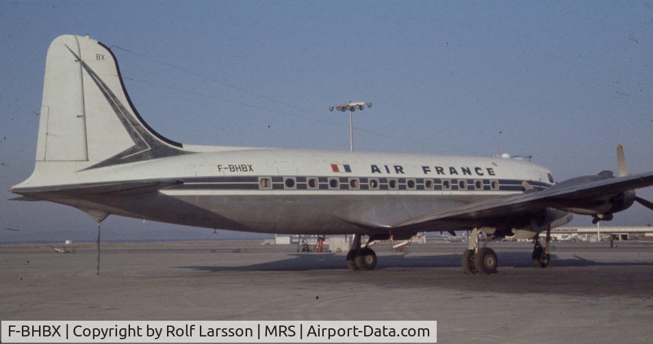 F-BHBX, 1946 Douglas DC-4-1009 Skymaster C/N 42928, DC-4 originally with SAS as SE-BBE, later to 5R-MAC