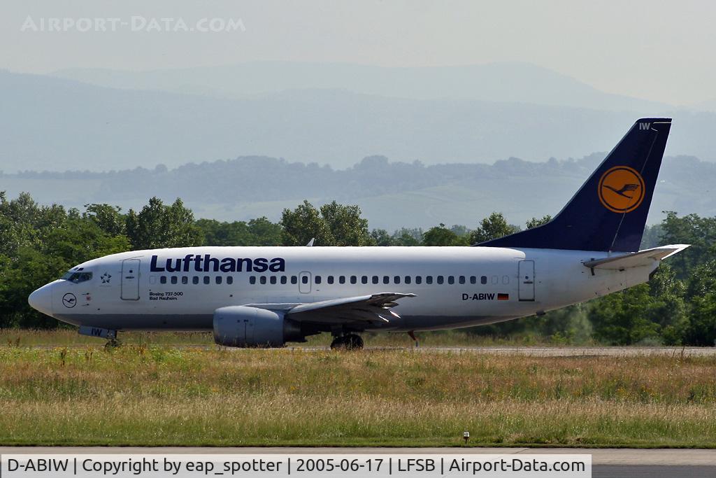 D-ABIW, 1991 Boeing 737-530 C/N 24945, taxi on bravo