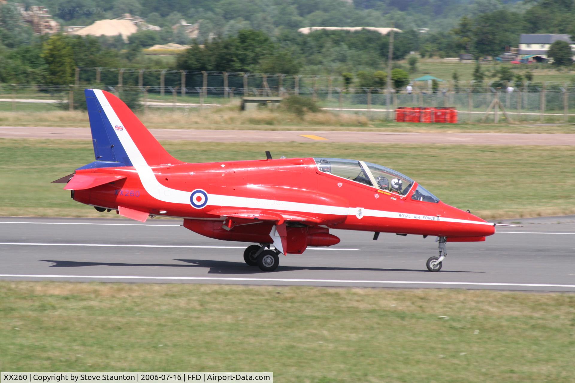 XX260, 1978 Hawker Siddeley Hawk T.1A C/N 096/312096, Royal International Air Tattoo 2006